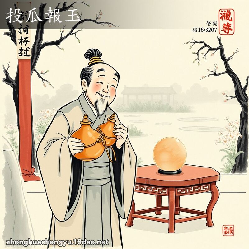 投瓜報玉 配图