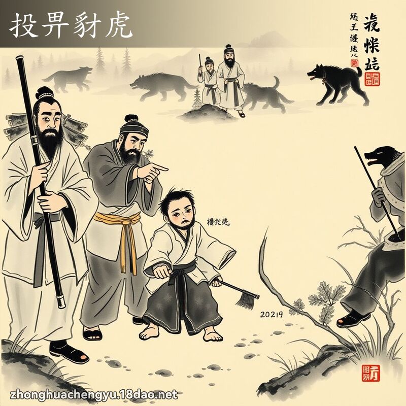 投畀豺虎 配图