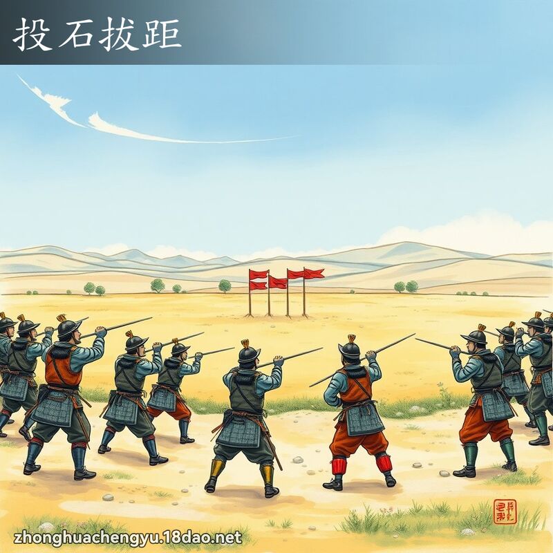 投石拔距 配图
