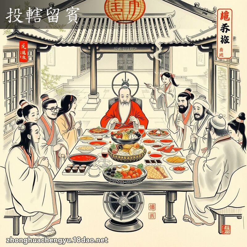投轄留賓 配图