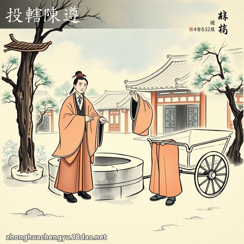 投轄陳遵 配图