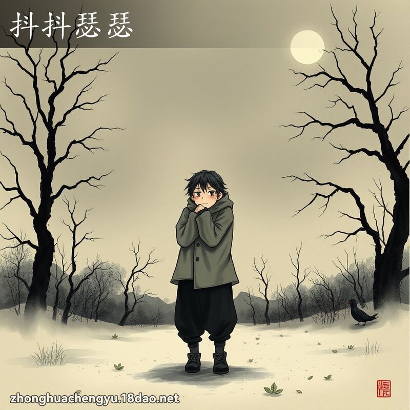 抖抖瑟瑟 配图