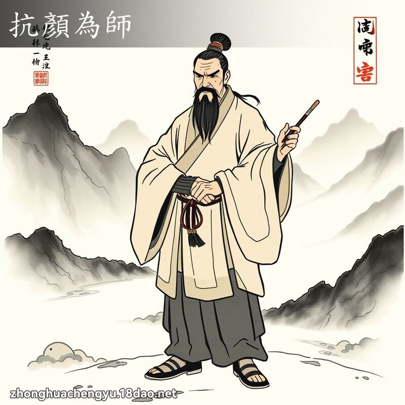 抗顏為師 配图