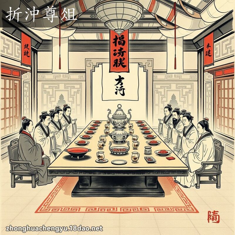 折沖尊俎 配图