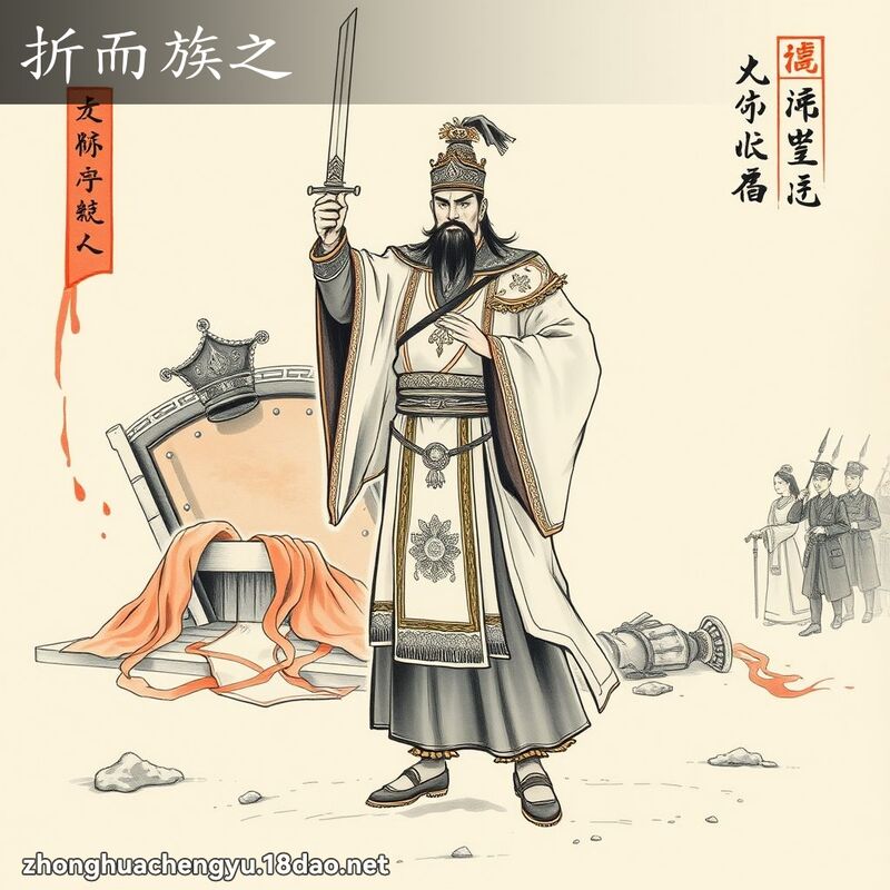 折而族之 配图