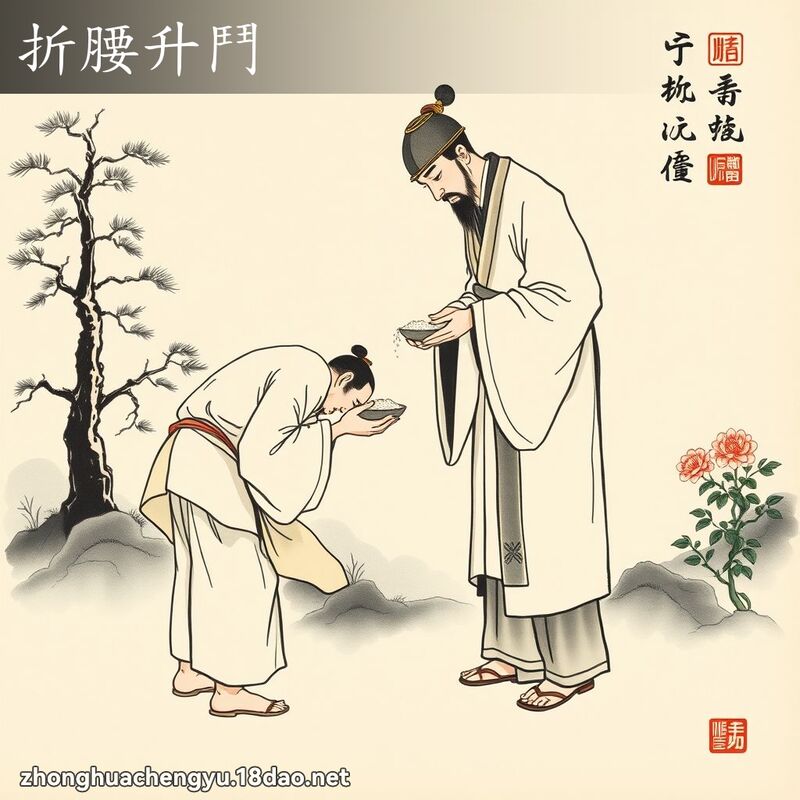 折腰升鬥 配图