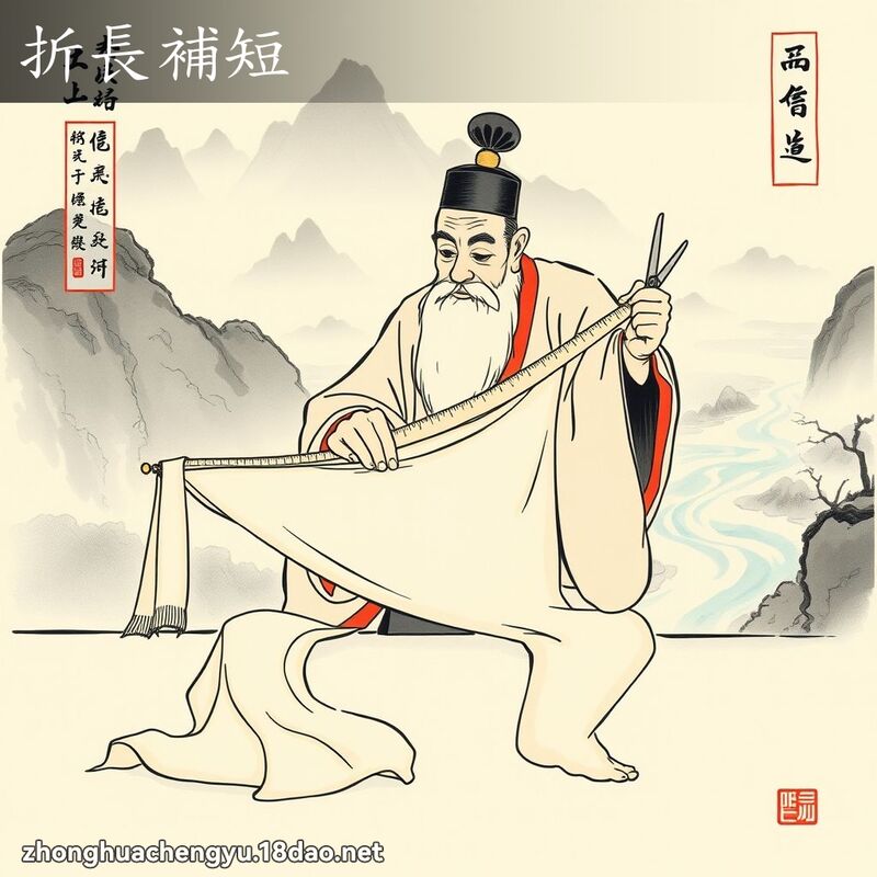 折長補短 配图