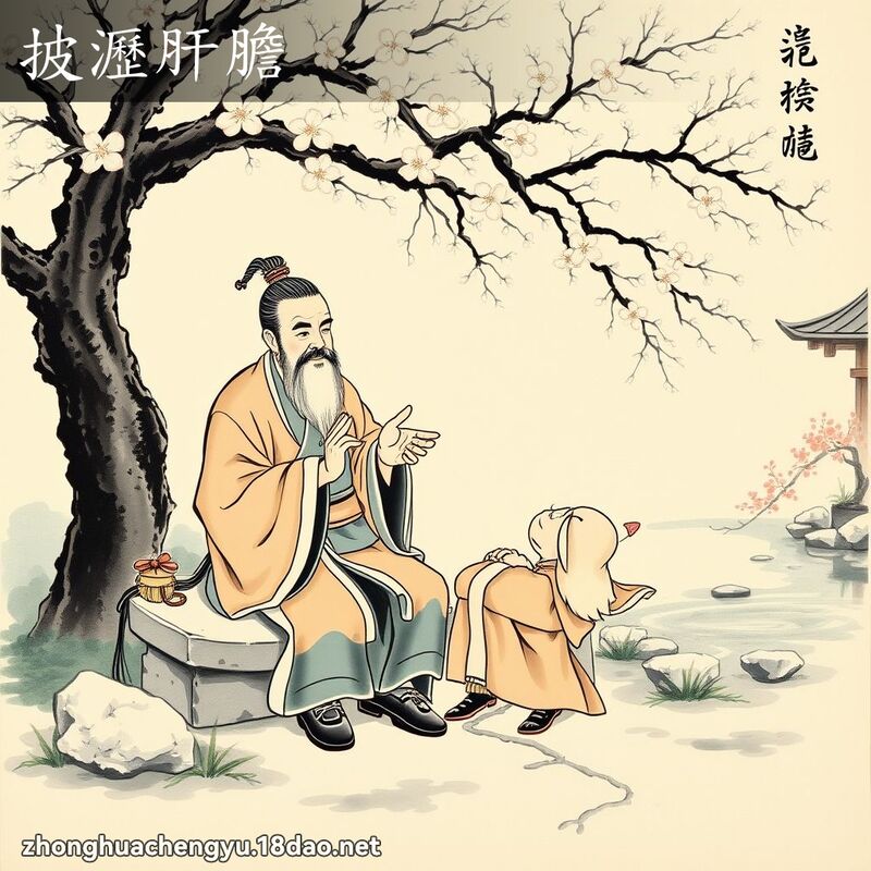 披瀝肝膽 配图