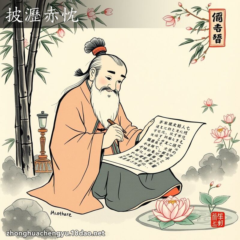 披瀝赤忱 配图