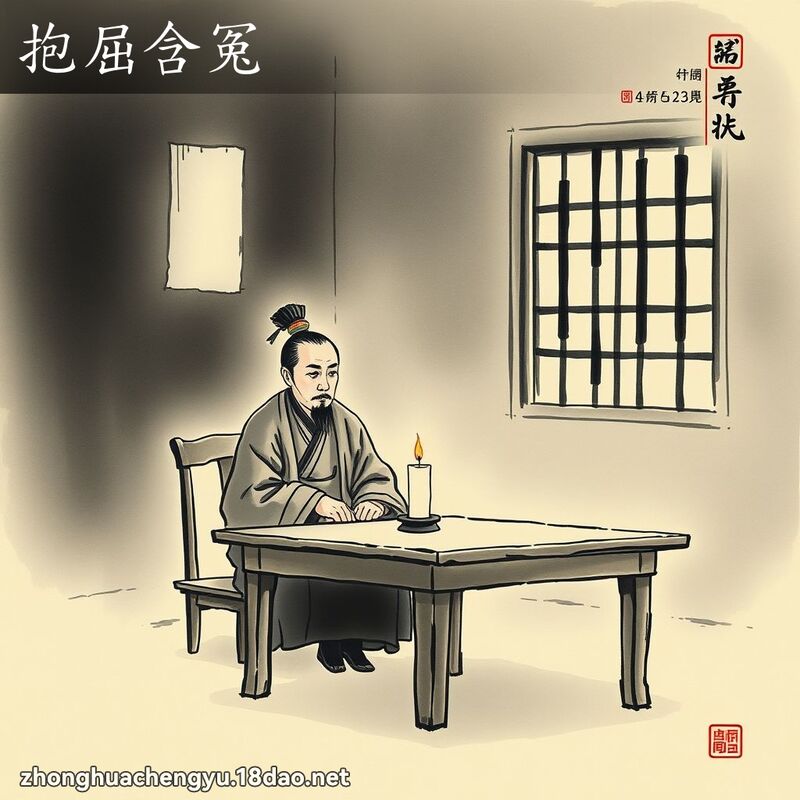 抱屈含冤 配图