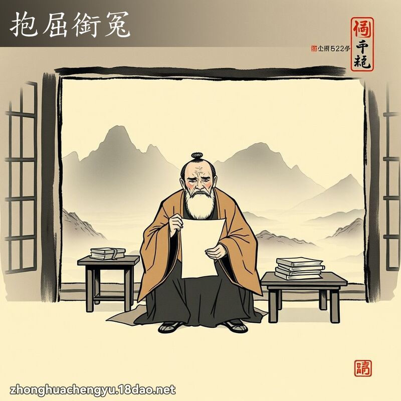 抱屈銜冤 配图