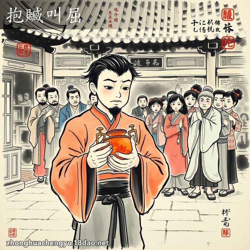 抱贓叫屈 配图