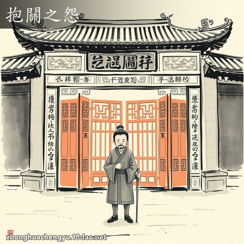 抱關之怨 配图