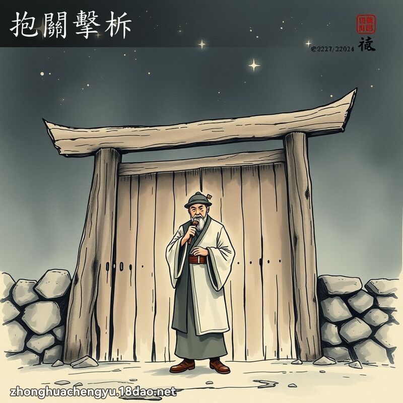 抱關擊柝 配图
