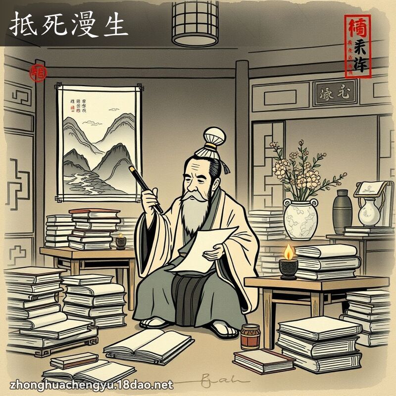 抵死漫生 配图