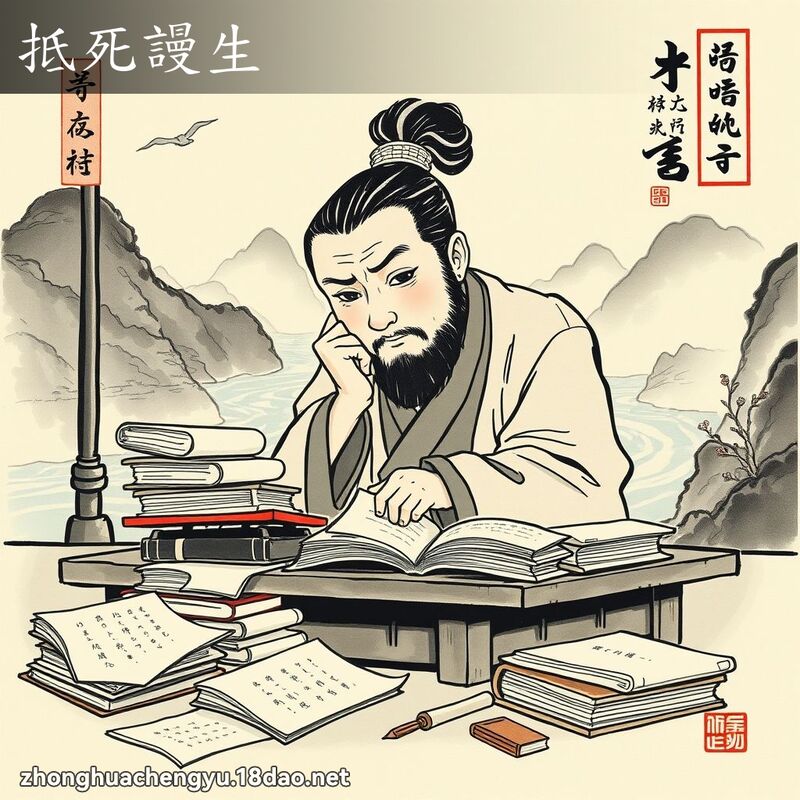 抵死謾生 配图