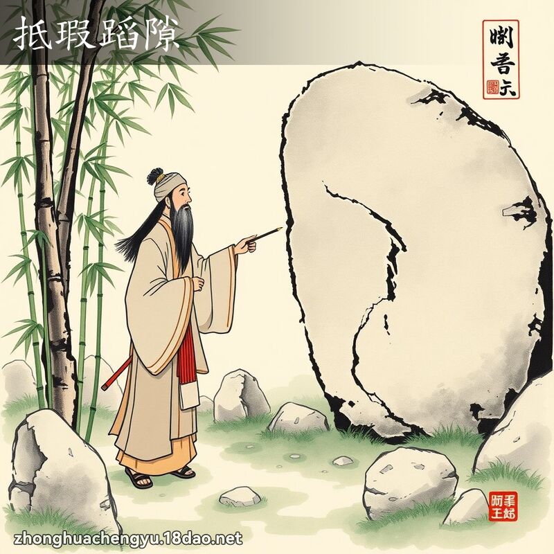 抵瑕蹈隙 配图