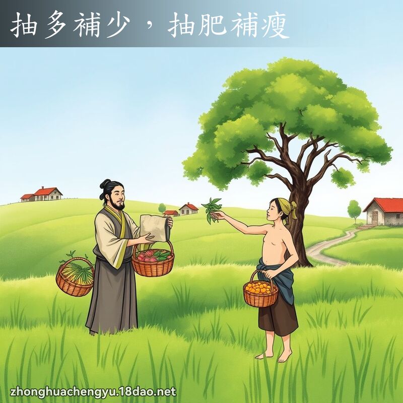 抽多補少,抽肥補瘦 配图