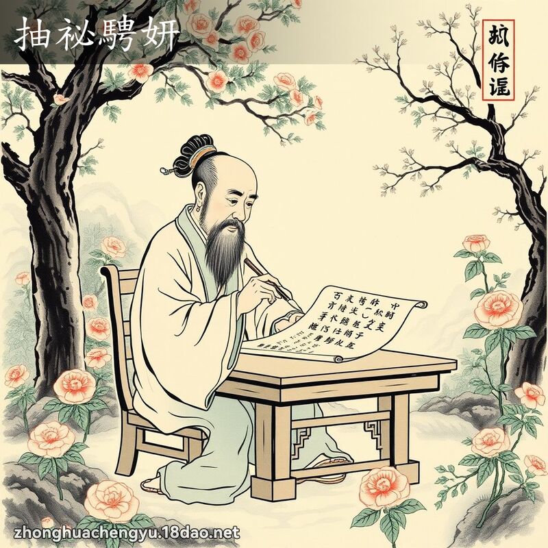 抽祕騁妍 配图