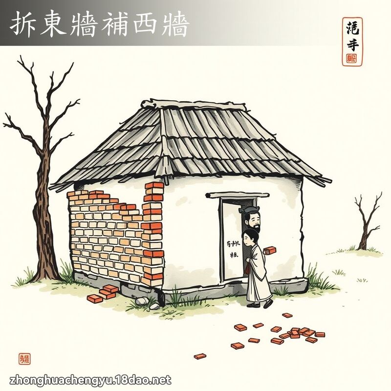 拆東牆補西牆 配图