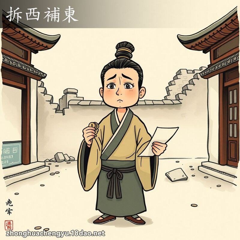 拆西補東 配图