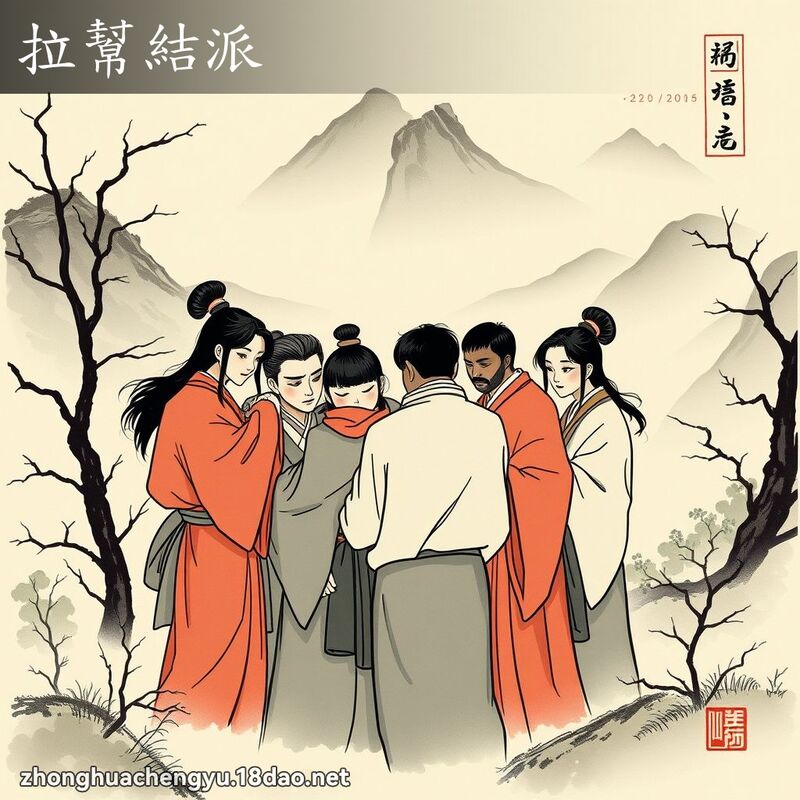 拉幫結派 配图