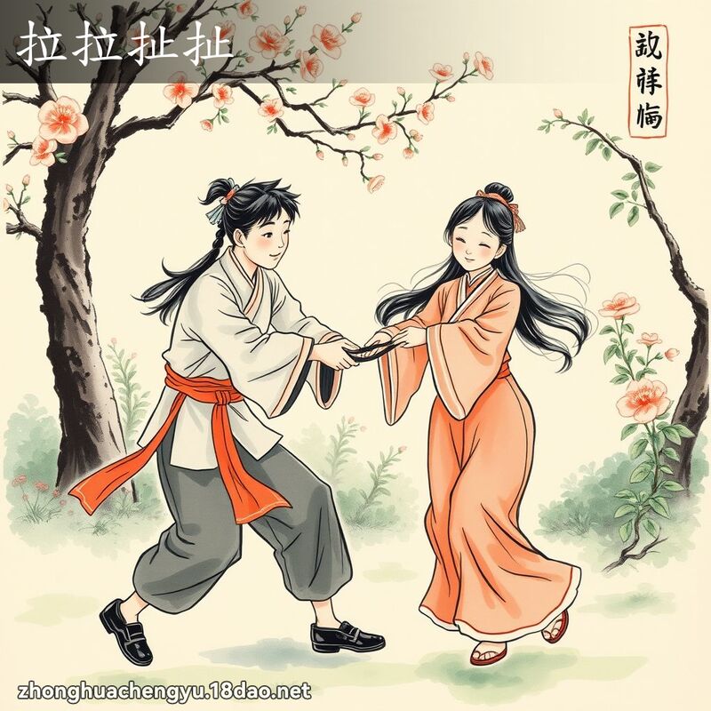 拉拉扯扯 配图