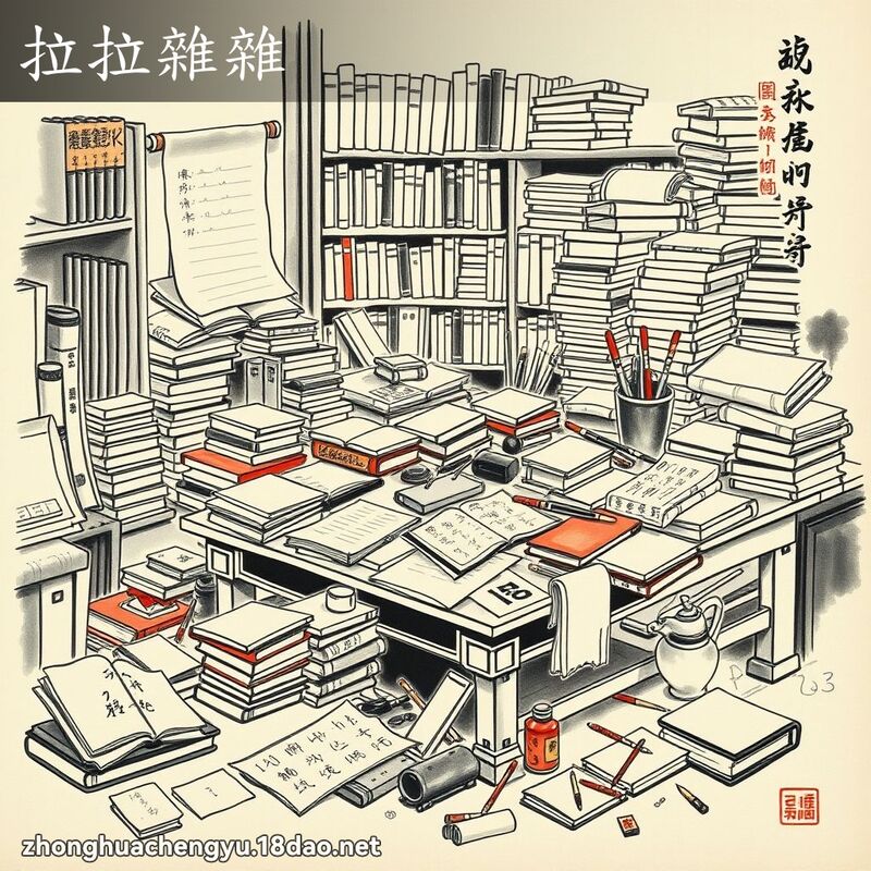拉拉雜雜 配图