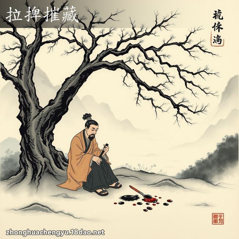 拉捭摧藏 配图