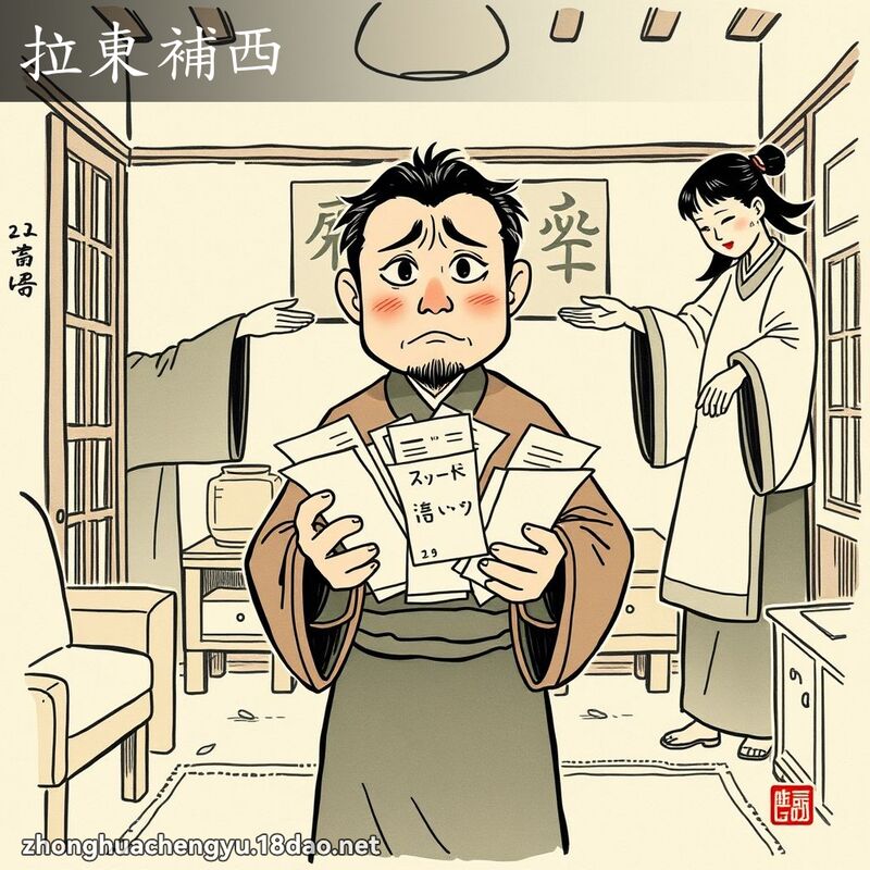拉東補西 配图