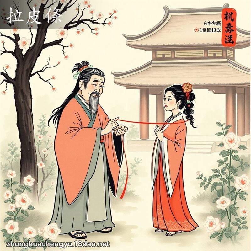 拉皮條 配图