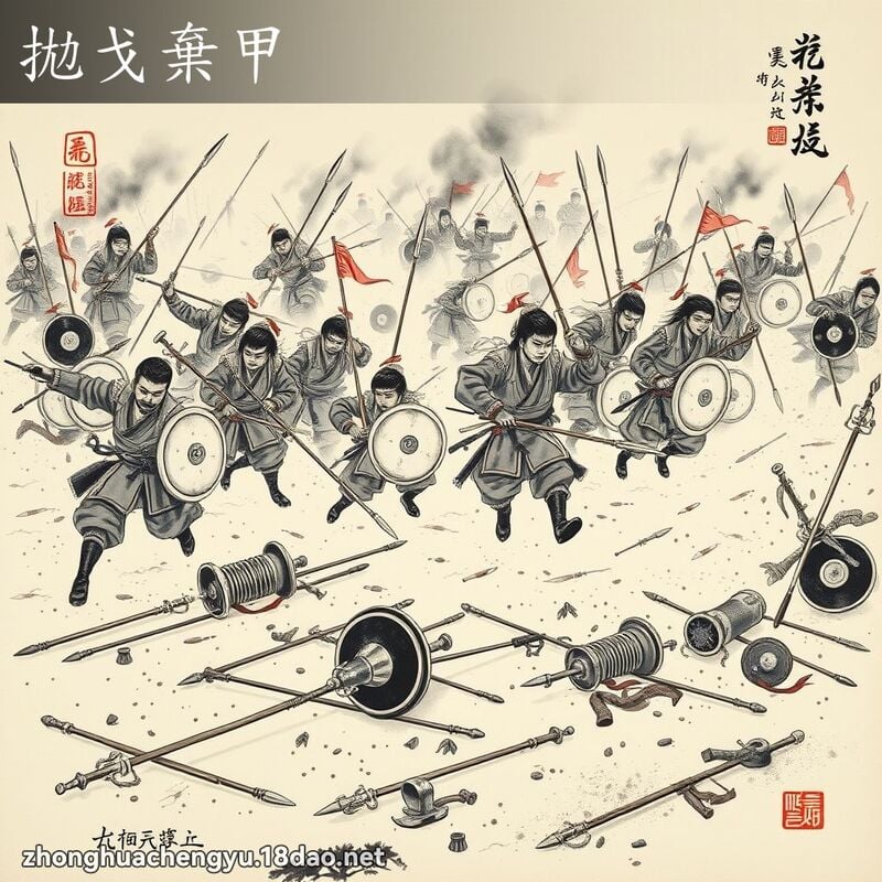 拋戈棄甲 配图