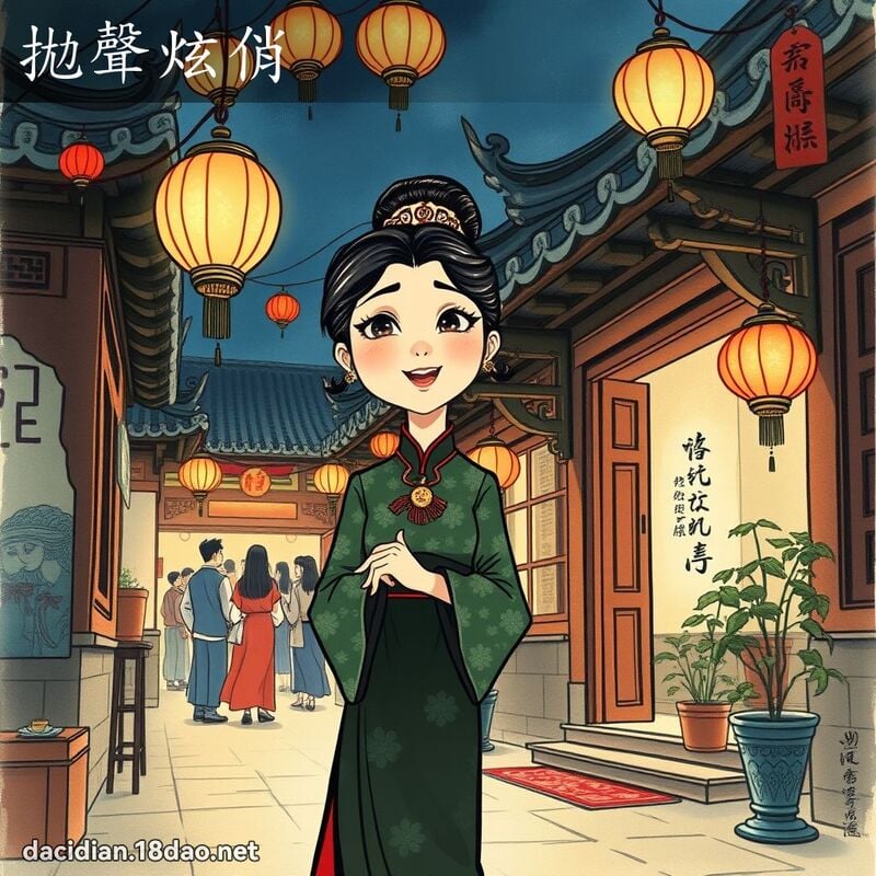 拋聲炫俏 - 中華成語配圖
