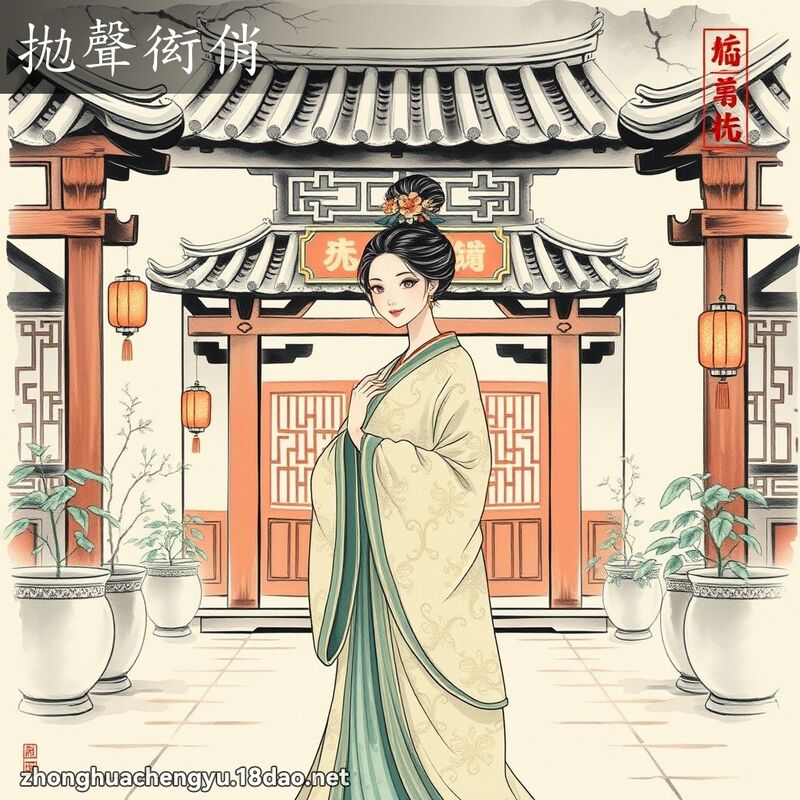 拋聲衒俏 配图