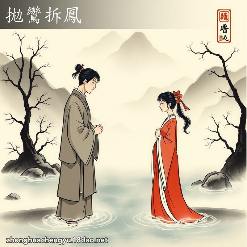 拋鸞拆鳳 配图