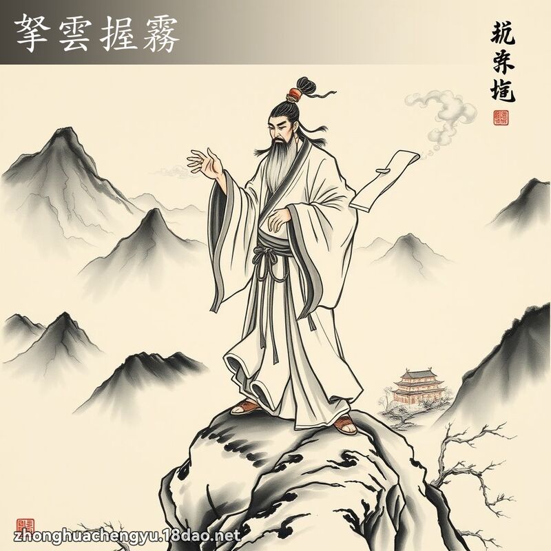 拏雲握霧 配图