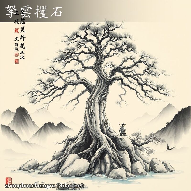 拏雲攫石 配图
