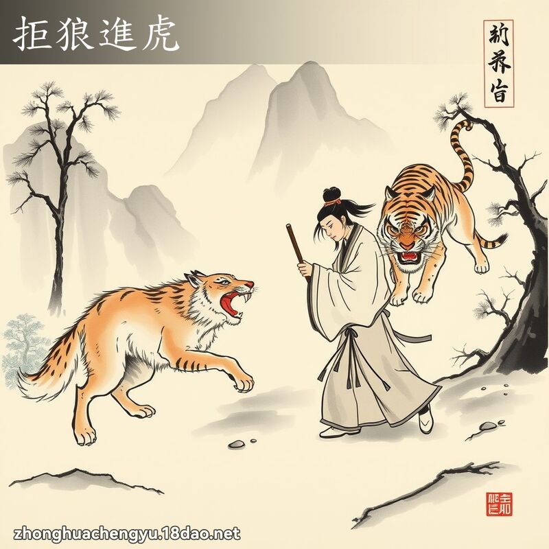 拒狼進虎 配图