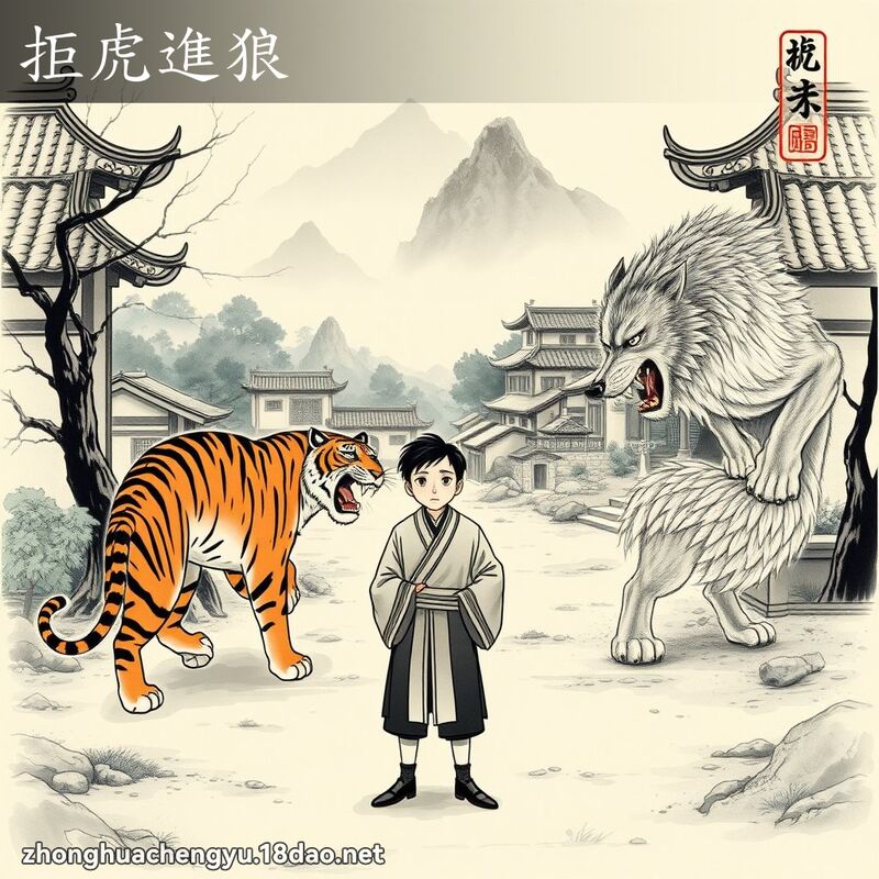 拒虎進狼 配图