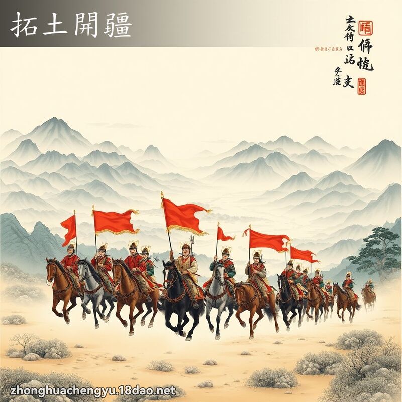 拓土開疆 配图