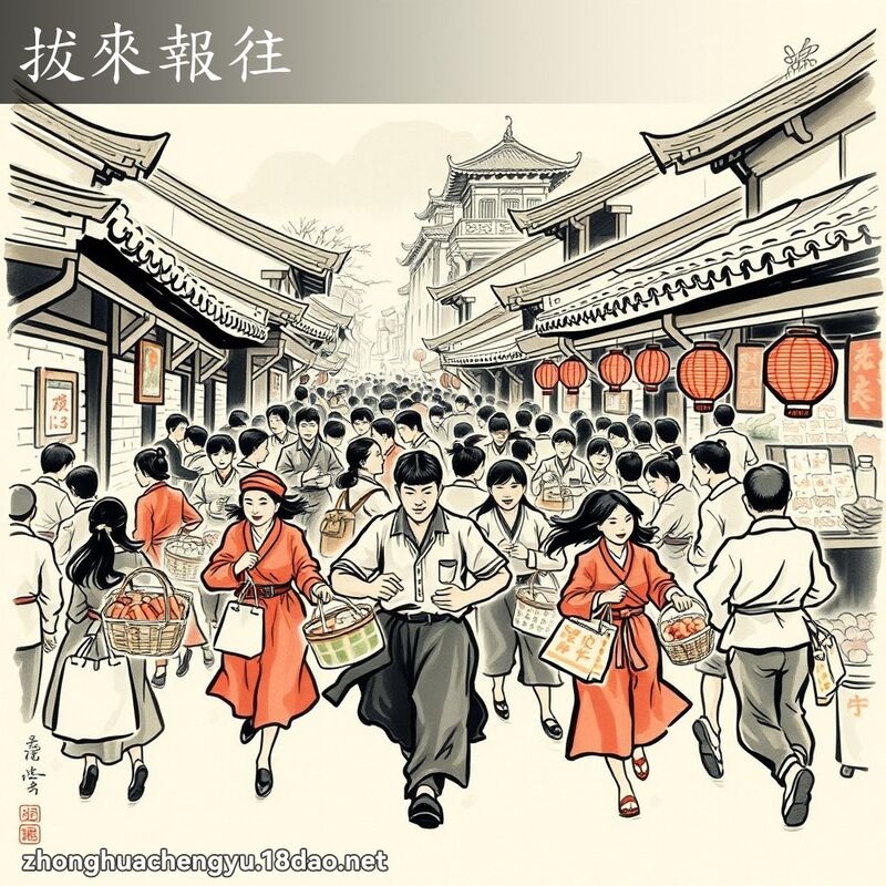 拔来报往 配图