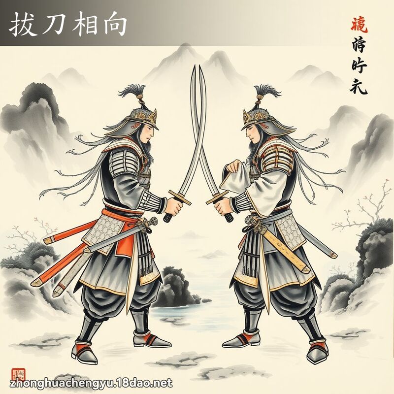 拔刀相向 配图