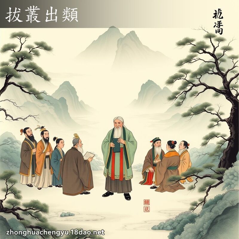 拔丛出类 配图