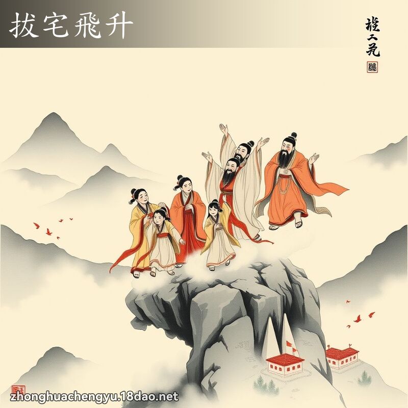 拔宅飞升 配图