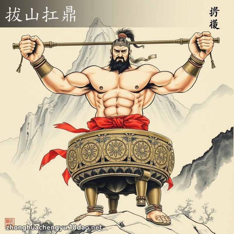 拔山扛鼎 配图