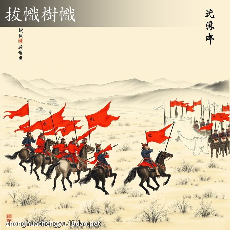 拔帜树帜 配图