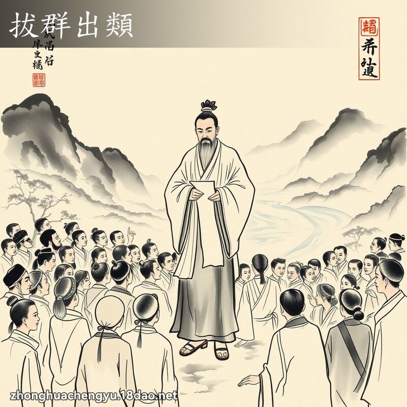 拔群出类 配图