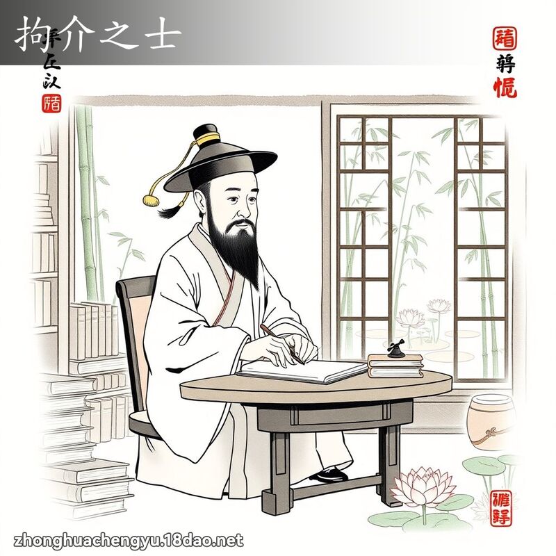 拘介之士 配图