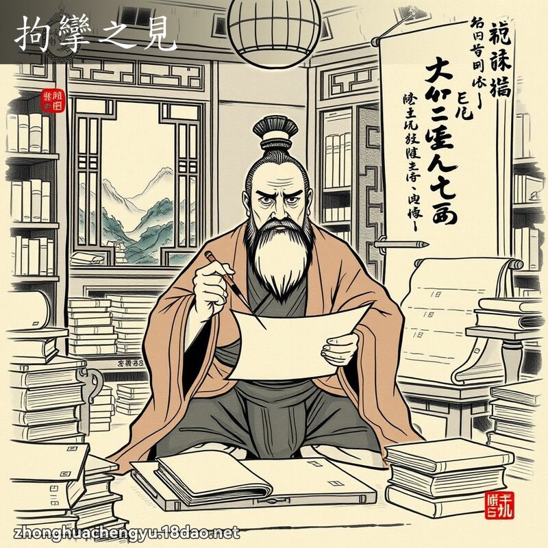 拘挛之见 配图