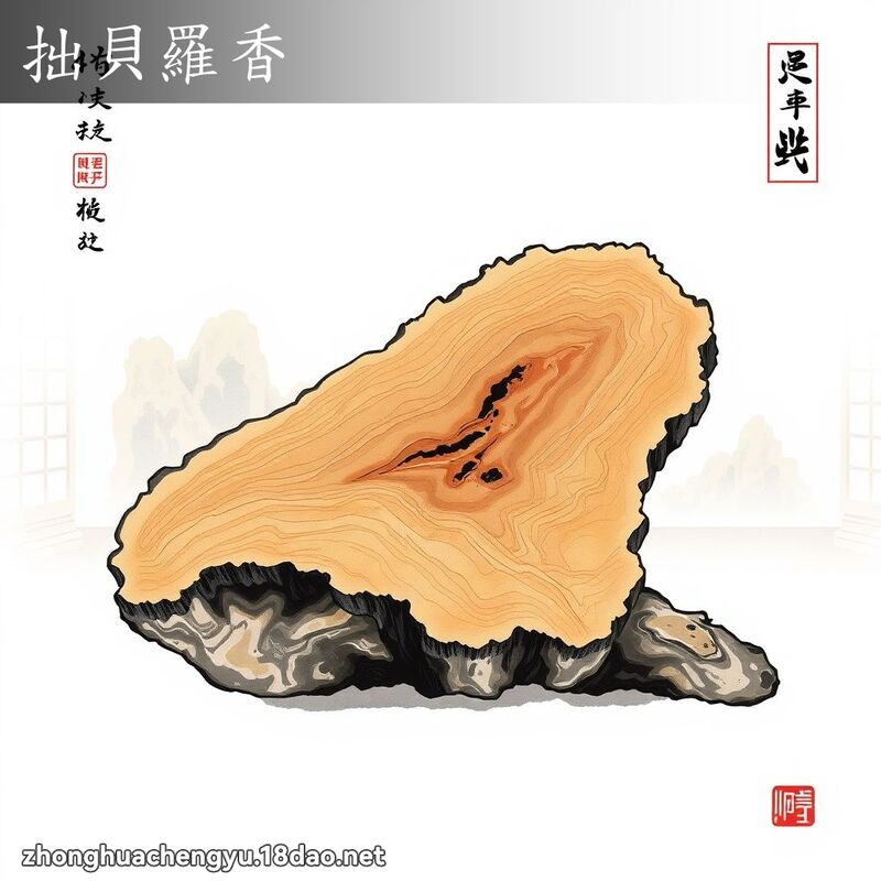 拙贝罗香 配图